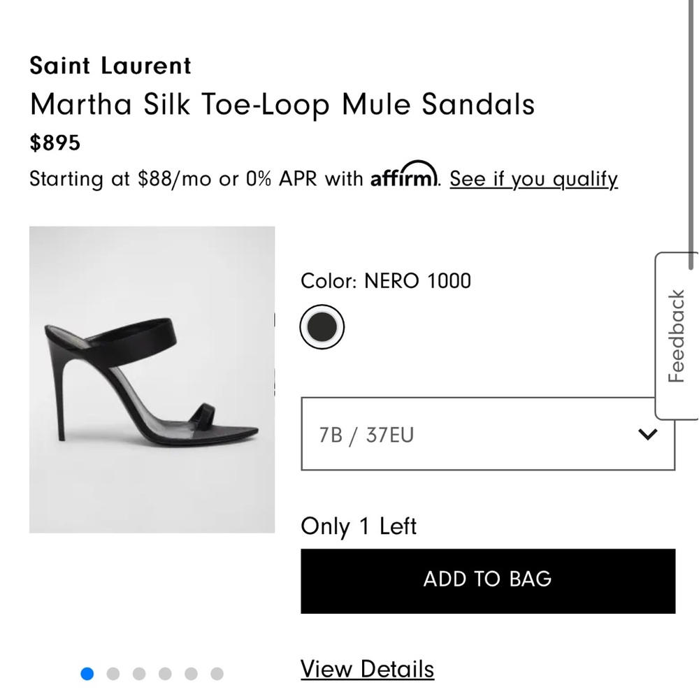Ysl shoes brand new never worn